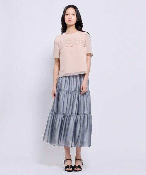 TOCCA / トッカ ミニ・ひざ丈スカート | 【鈴木ゆうかさん着用】CRYSTAL SHEER スカート | 詳細14