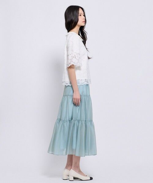 TOCCA / トッカ ミニ・ひざ丈スカート | 【鈴木ゆうかさん着用】CRYSTAL SHEER スカート | 詳細17