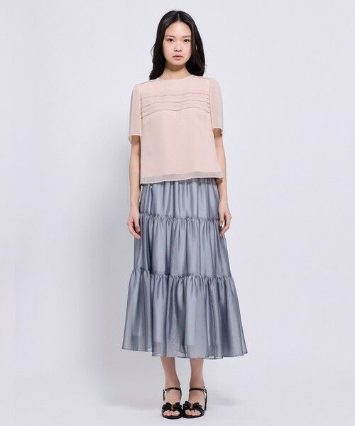 TOCCA / トッカ ミニ・ひざ丈スカート | 【鈴木ゆうかさん着用】CRYSTAL SHEER スカート | 詳細13