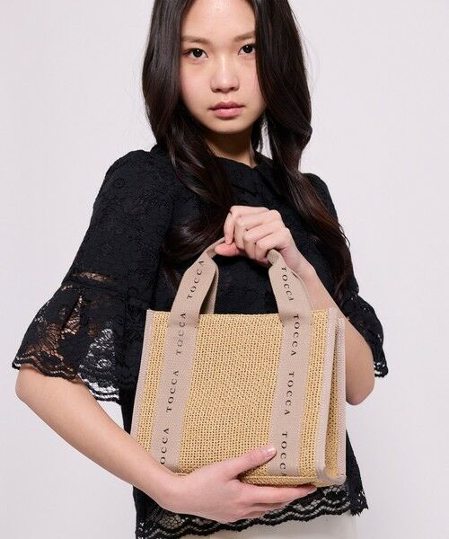 TOCCA / トッカ かごバック | 【WEB＆一部店舗限定】DANCING TOCCA SQUARE SUMMER TOTE かごバッグ | 詳細5
