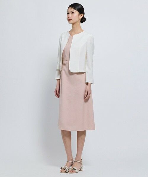 TOCCA / トッカ ノーカラージャケット | 【松木育未さん着用】BRIGHT BREEZE ジャケット | 詳細2