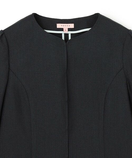 TOCCA / トッカ ノーカラージャケット | 【松木育未さん着用】BRIGHT BREEZE ジャケット | 詳細12