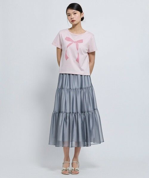 TOCCA / トッカ カットソー | 【鈴木ゆうかさん着用】SWEET LOVE Tシャツ | 詳細7