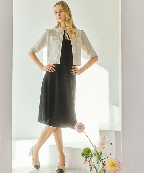 TOCCA / トッカ カーディガン・ボレロ | 【鈴木ゆうかさん着用】HONEYCOMB MESH KNIT カーディガン | 詳細3