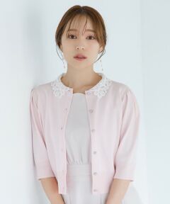 TOCCA / トッカ カーディガン・ボレロ | 【chayさん着用】MOONLIT MUSE SHORTSLEEVE カーディガン