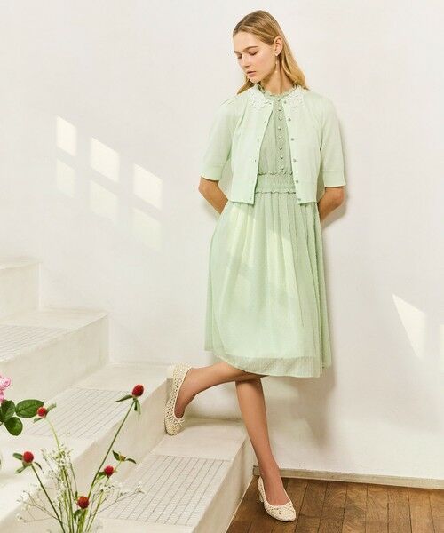 TOCCA / トッカ カーディガン・ボレロ | 【chayさん着用】MOONLIT MUSE SHORTSLEEVE カーディガン | 詳細3