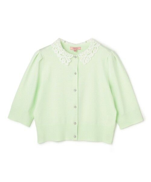 TOCCA / トッカ カーディガン・ボレロ | 【chayさん着用】MOONLIT MUSE SHORTSLEEVE カーディガン | 詳細4