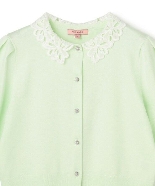 TOCCA / トッカ カーディガン・ボレロ | 【chayさん着用】MOONLIT MUSE SHORTSLEEVE カーディガン | 詳細5