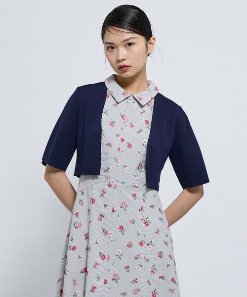 TOCCA / トッカ カーディガン・ボレロ | 【松木育未さん着用】CREPE BOLERO ボレロ | 詳細9