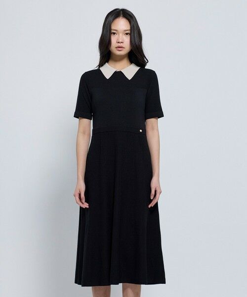 TOCCA / トッカ ミニ丈・ひざ丈ワンピース | 【WEB限定・鈴木ゆうかさん着用】HONEYCOMB MESH KNIT ニットドレス | 詳細2