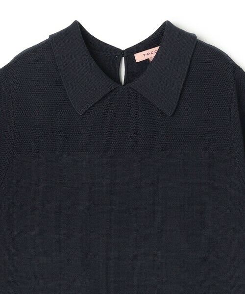 TOCCA / トッカ ミニ丈・ひざ丈ワンピース | 【WEB限定・鈴木ゆうかさん着用】HONEYCOMB MESH KNIT ニットドレス | 詳細16