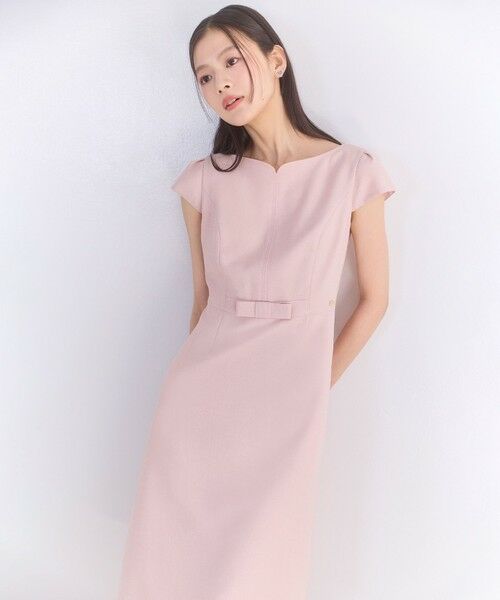 TOCCA / トッカ ロング・マキシ丈ワンピース | 【松木育未さん着用・00サイズあり】BRIGHT BREEZE ドレス（ピンク系）