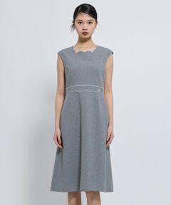 TOCCA / トッカ ロング・マキシ丈ワンピース | 【松木育未さん着用】FLORAL SILHOUETTE ドレス