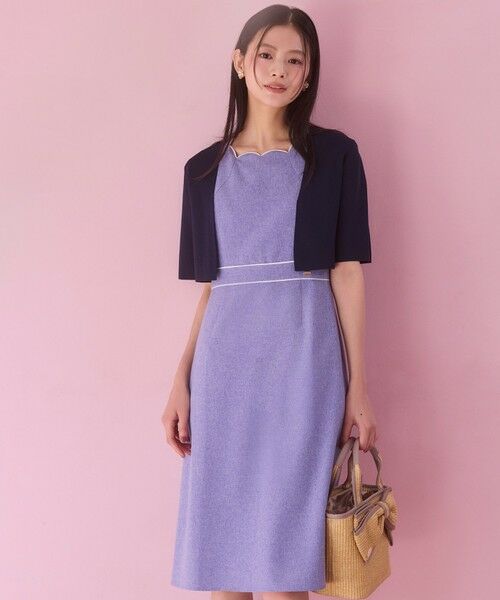 TOCCA / トッカ ロング・マキシ丈ワンピース | 【松木育未さん着用】FLORAL SILHOUETTE ドレス | 詳細1