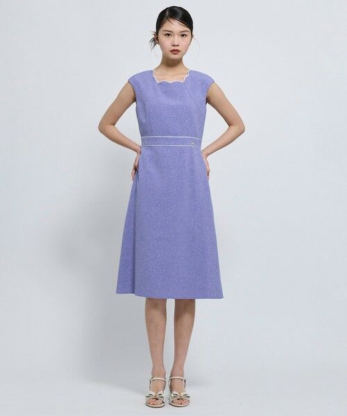 TOCCA / トッカ ロング・マキシ丈ワンピース | 【松木育未さん着用】FLORAL SILHOUETTE ドレス | 詳細10