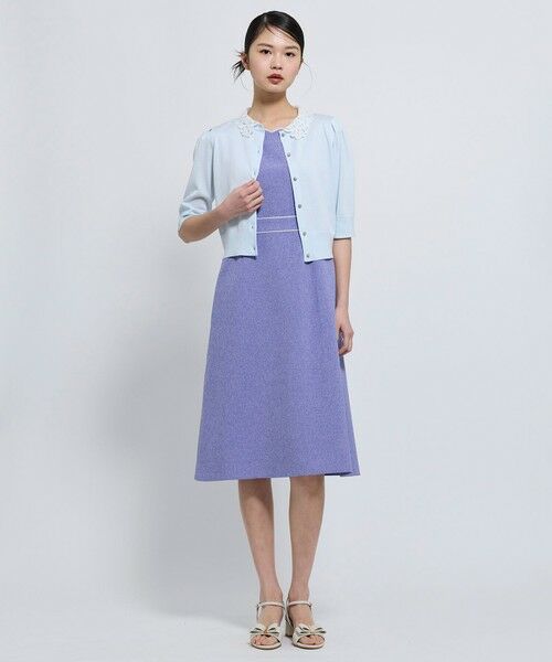 TOCCA / トッカ ロング・マキシ丈ワンピース | 【松木育未さん着用】FLORAL SILHOUETTE ドレス | 詳細5