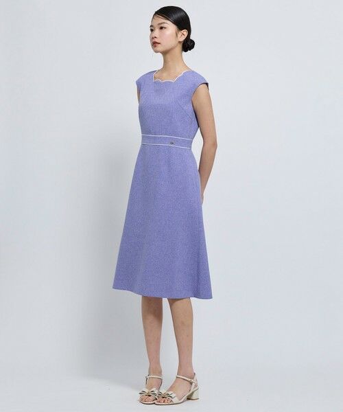 TOCCA / トッカ ロング・マキシ丈ワンピース | 【松木育未さん着用】FLORAL SILHOUETTE ドレス | 詳細7