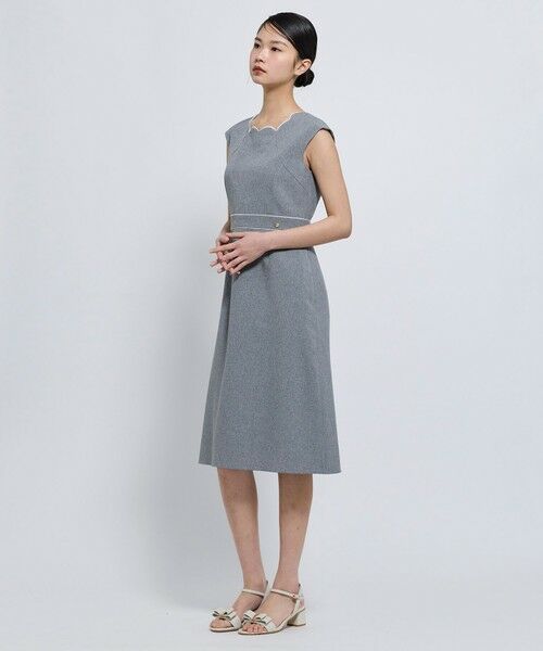 TOCCA / トッカ ロング・マキシ丈ワンピース | 【松木育未さん着用】FLORAL SILHOUETTE ドレス | 詳細13