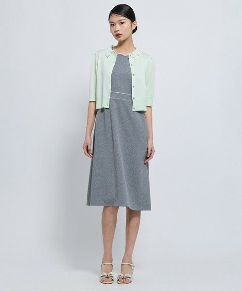 TOCCA / トッカ ロング・マキシ丈ワンピース | 【松木育未さん着用】FLORAL SILHOUETTE ドレス | 詳細12