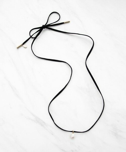 TOCCA / トッカ ネックレス・ペンダント・チョーカー | TIED WITH PEARL NECKLACE ネックレス（ブラック系）