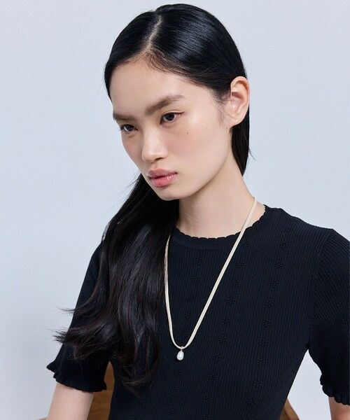 TOCCA / トッカ ネックレス・ペンダント・チョーカー | TIED WITH PEARL NECKLACE 淡水パールネックレス【星風まどかさん着用】 | 詳細14