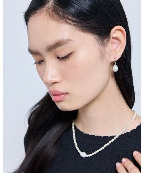 TOCCA / トッカ ネックレス・ペンダント・チョーカー | DROP PEARL HOOP EARRINGS イヤリング | 詳細5