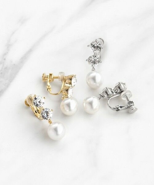 TOCCA / トッカ ピアス・イヤリング | TROIS BIJOUX＆PEARL EARRING イヤリング | 詳細4