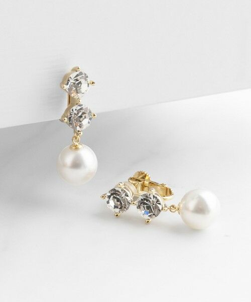 TOCCA / トッカ ピアス・イヤリング | TROIS BIJOUX＆PEARL EARRING イヤリング（ゴールド系）