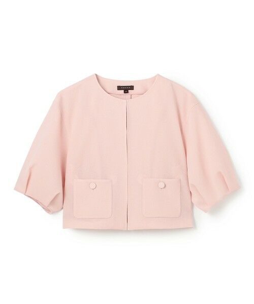 TOCCA / トッカ ノーカラージャケット | 【星風まどかさん着用】LUMINOUS VEIL ジャケット | 詳細2