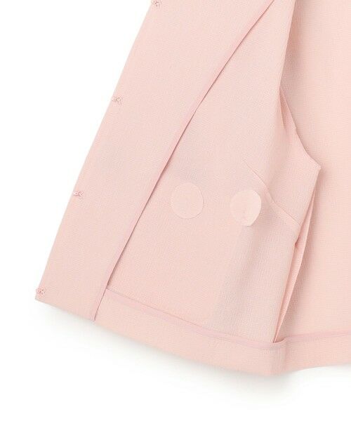 TOCCA / トッカ ノーカラージャケット | 【星風まどかさん着用】LUMINOUS VEIL ジャケット | 詳細7