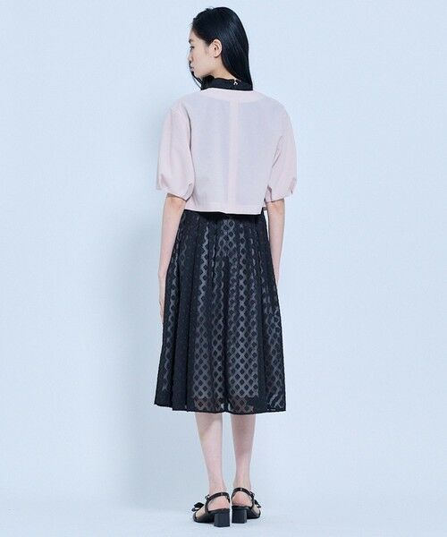 TOCCA / トッカ ノーカラージャケット | 【再入荷!・星風まどかさん着用・新色追加】LUMINOUS VEIL ジャケット | 詳細5