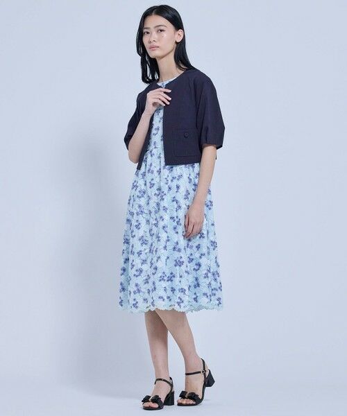 TOCCA / トッカ ノーカラージャケット | 【再入荷!・星風まどかさん着用・新色追加】LUMINOUS VEIL ジャケット | 詳細21