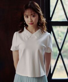 TOCCA / トッカ カットソー | 【星風まどかさん着用】SWEET CHANTILLY トップス