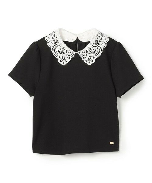 TOCCA / トッカ カットソー | 【星風まどかさん着用】SWEET CHANTILLY トップス（ブラック系）