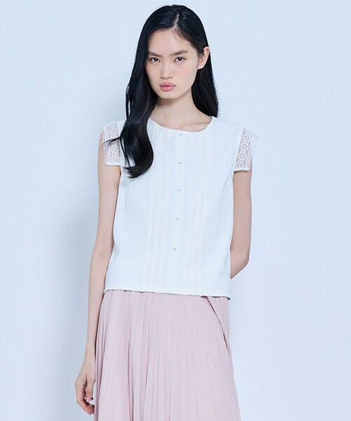 TOCCA / トッカ シャツ・ブラウス | VEGA＆STAR LACE ブラウス（アイボリー系）