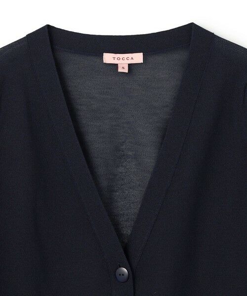 TOCCA / トッカ カーディガン・ボレロ | 【星風まどかさん着用】SHEER CARDIGAN カーディガン | 詳細5