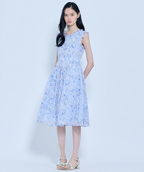 TOCCA / トッカ ロング・マキシ丈ワンピース | BABY BLUE ドレス | 詳細4