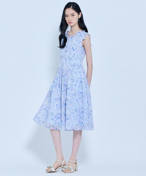 TOCCA / トッカ ロング・マキシ丈ワンピース | BABY BLUE ドレス | 詳細5