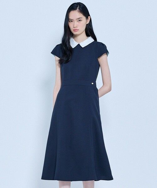 TOCCA / トッカ ロング・マキシ丈ワンピース | 【00サイズあり】CALLA LILY SILHOUETTE ドレス（ネイビー系）