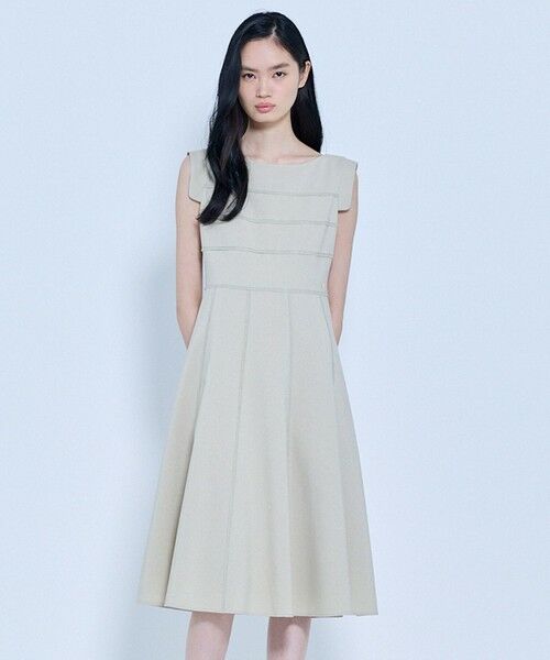 TOCCA / トッカ ロング・マキシ丈ワンピース | 【00サイズあり】STAIRWAY OF LACE ドレス（ベージュ系）