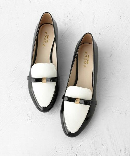 TOCCA / トッカ パンプス | 【晴雨兼用】TINY RIBBON  RAIN ROAFER レインパンプス（ブラック系5）