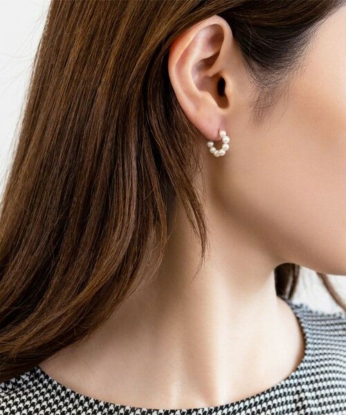 TOCCA / トッカ ネックレス・ペンダント・チョーカー | 【WEB限定】FRILL PEARL PIERCED EARRINGS K10 淡水パール ピアス | 詳細1