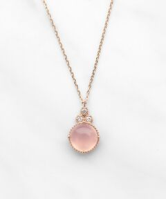 TOCCA / トッカ ネックレス・ペンダント・チョーカー | 【WEB限定】BLOOMING BUD K10 NECKLACE K10 天然石カボションカット ダイヤモンド ネックレス