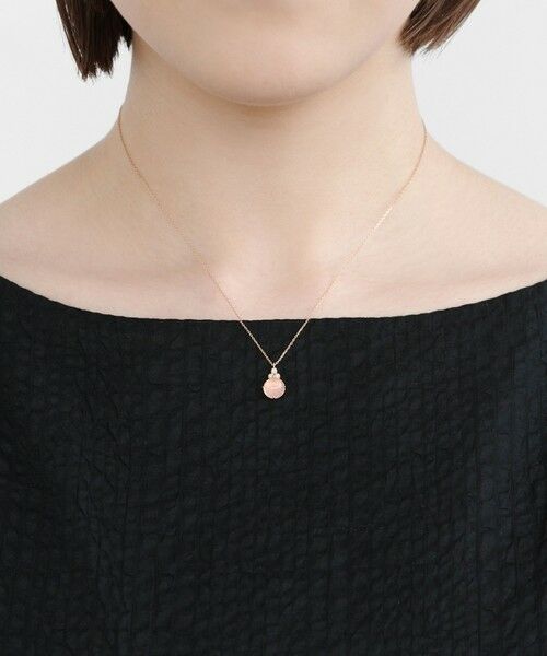 TOCCA / トッカ ネックレス・ペンダント・チョーカー | 【WEB限定】BLOOMING BUD K10 NECKLACE K10 天然石カボションカット ダイヤモンド ネックレス | 詳細2