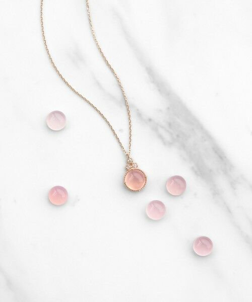 TOCCA / トッカ ネックレス・ペンダント・チョーカー | 【WEB限定】BLOOMING BUD K10 NECKLACE K10 天然石カボションカット ダイヤモンド ネックレス | 詳細3