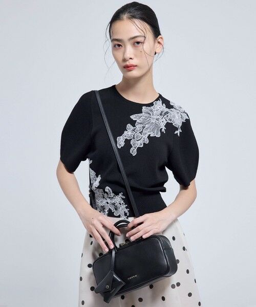 TOCCA / トッカ ボストンバッグ | CLAVIER LEATHER BOSTON BAG ボストンバッグ【古畑星夏さん着用】 | 詳細4