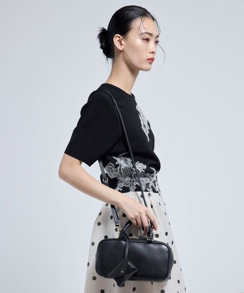 TOCCA / トッカ ボストンバッグ | CLAVIER LEATHER BOSTON BAG ボストンバッグ【古畑星夏さん着用】 | 詳細5