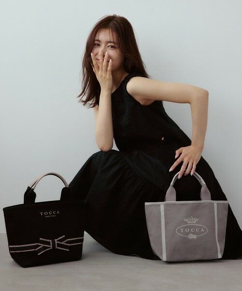 TOCCA / トッカ トートバッグ | BOW BRIDGE CANVAS TOTE トートバッグ【古畑星夏さん着用】 | 詳細1