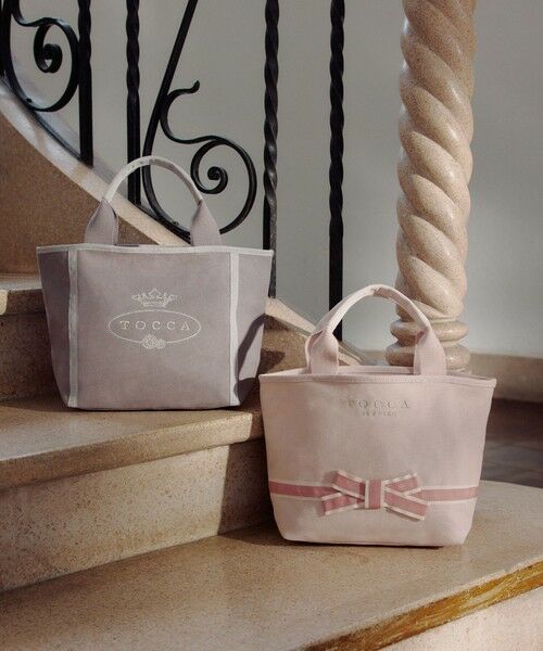 TOCCA / トッカ トートバッグ | BOW BRIDGE CANVAS TOTE トートバッグ【星風まどかさん着用】 | 詳細6