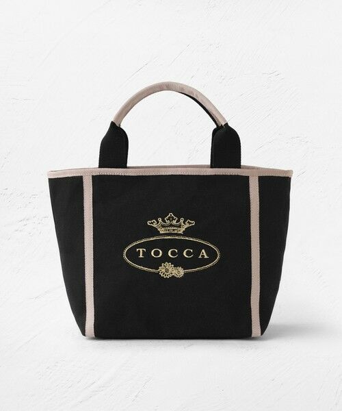 TOCCA / トッカ トートバッグ | BOW BRIDGE CANVAS TOTE トートバッグ【星風まどかさん着用】（ブラック系5）